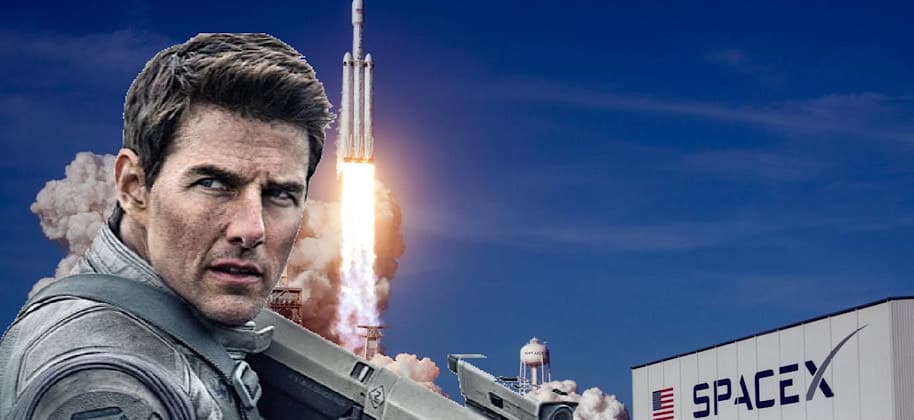 ??Том Круз сансар огторгуйн тухай кинонд тоглохоор сансрын станц руу ниснэ. ?? ?