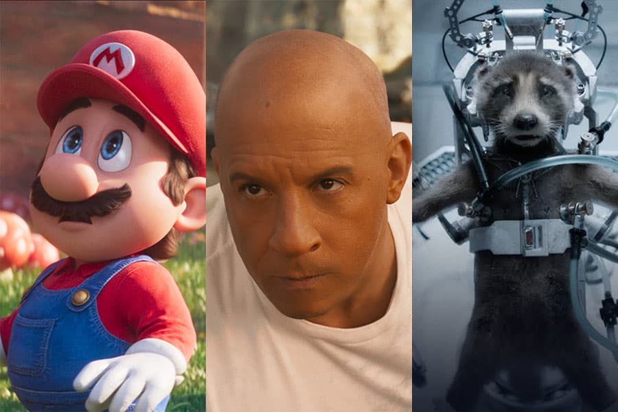 “The Super Mario Bros. Movie”, “Галзуу хурд 10” “Галактикийн хамгаалагчид 3”… орлогоор тэргүүлэгч гурван цувралын шинэ анги дэлгэцнээ.